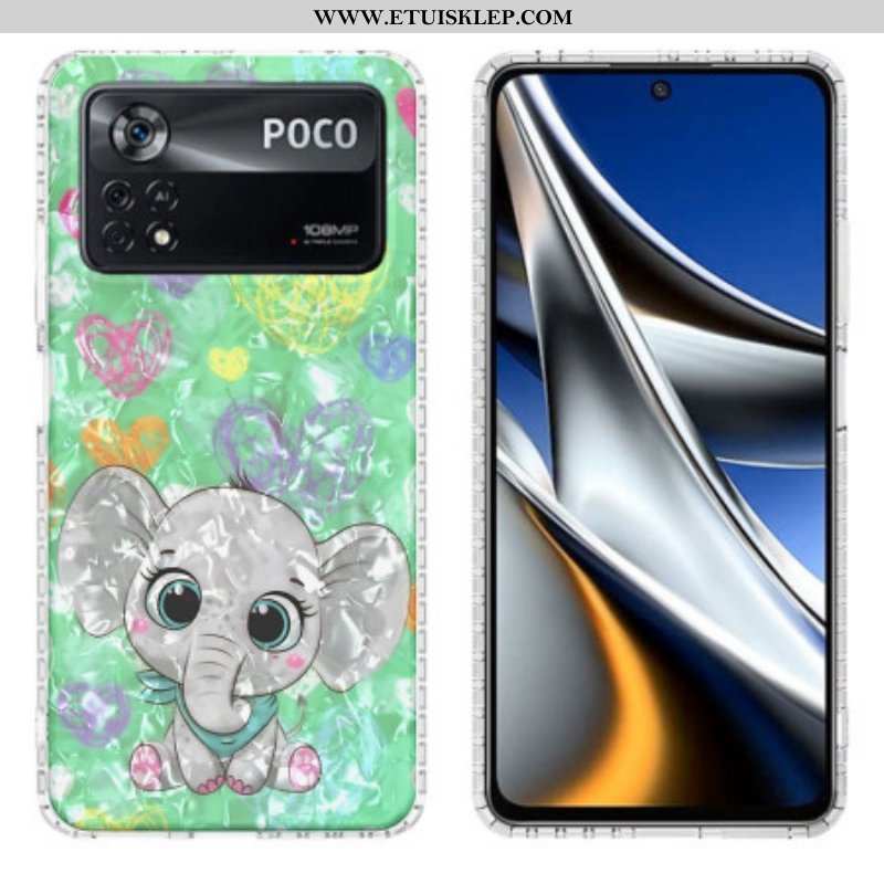 Etui do Poco X4 Pro 5G Stylowy Słoń